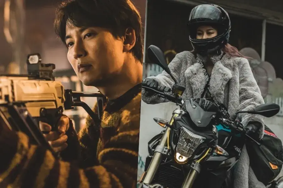 Kim Nam Gil And Park Yoo Na Share Jung Woo Sung As Their Target In Upcoming Film "A Man Of Reason" 그림