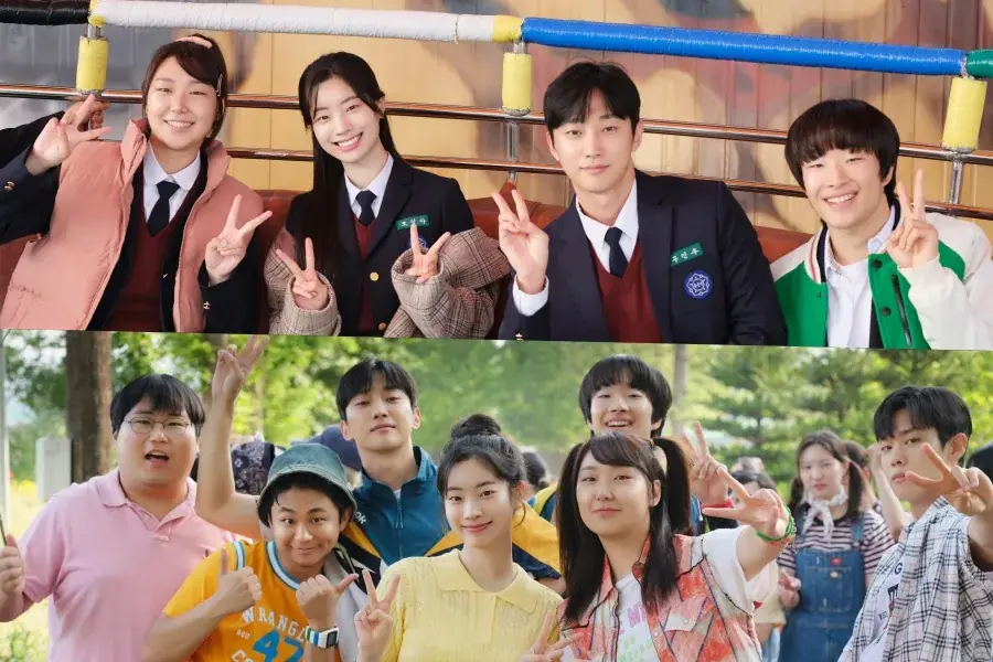 Jung Jinyoung And TWICE’s Dahyun Gush About The Joyful Atmosphere On Set Of “You Are The Apple Of My Eye” 그림